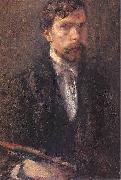 Stanislaw Wyspianski Autoportret oil painting